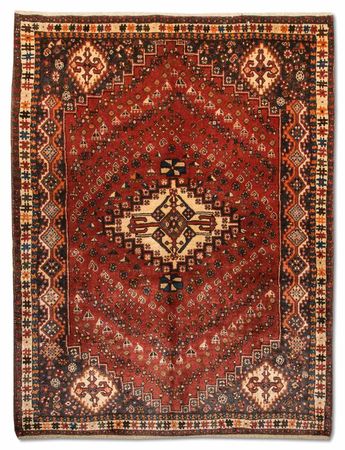 Perser Rug - Nomadic - 224 x 163 cm - red