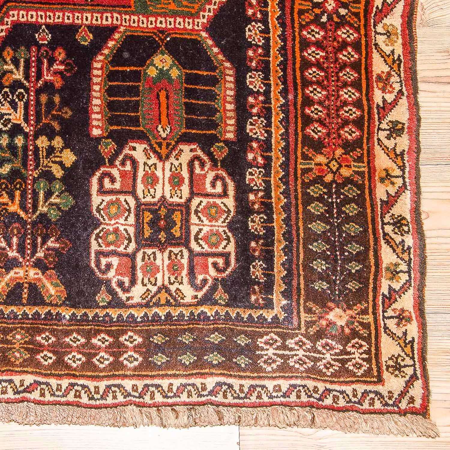 Perský koberec - Nomádský - 253 x 161 cm - rezavá