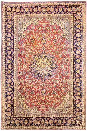 Tapis persan - Classique - 424 x 289 cm - rouge