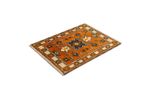 Tapis oriental - 89 x 65 cm - orange