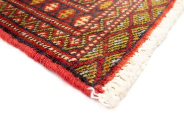 Runner Turkaman Rug - 100 x 50 cm - red