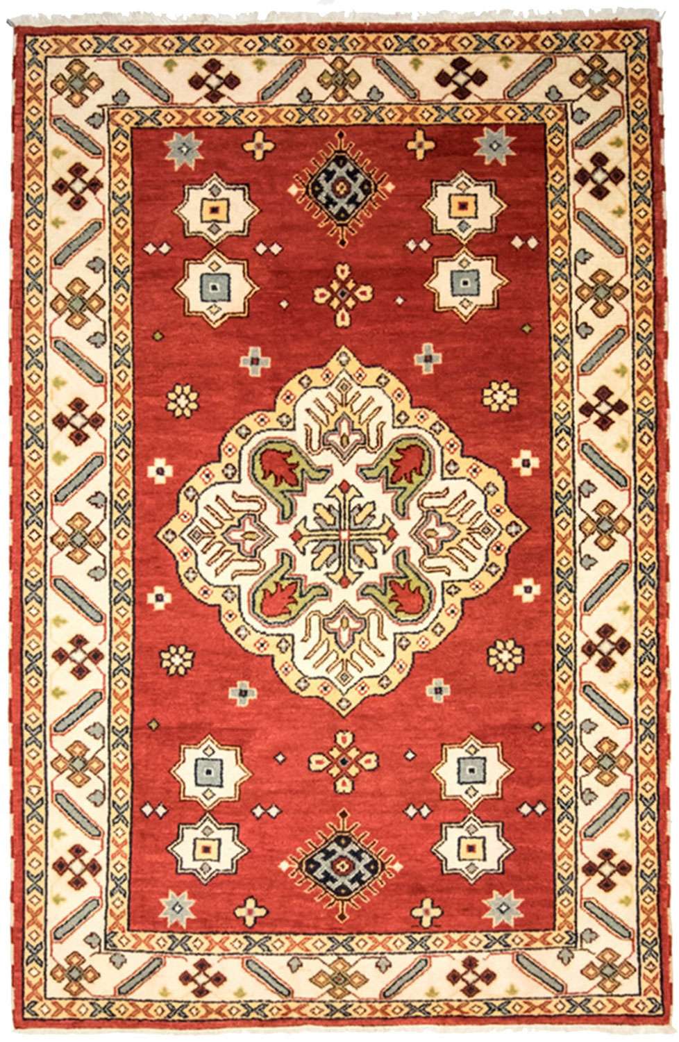 Dywan orientalny - 301 x 198 cm - czerwony