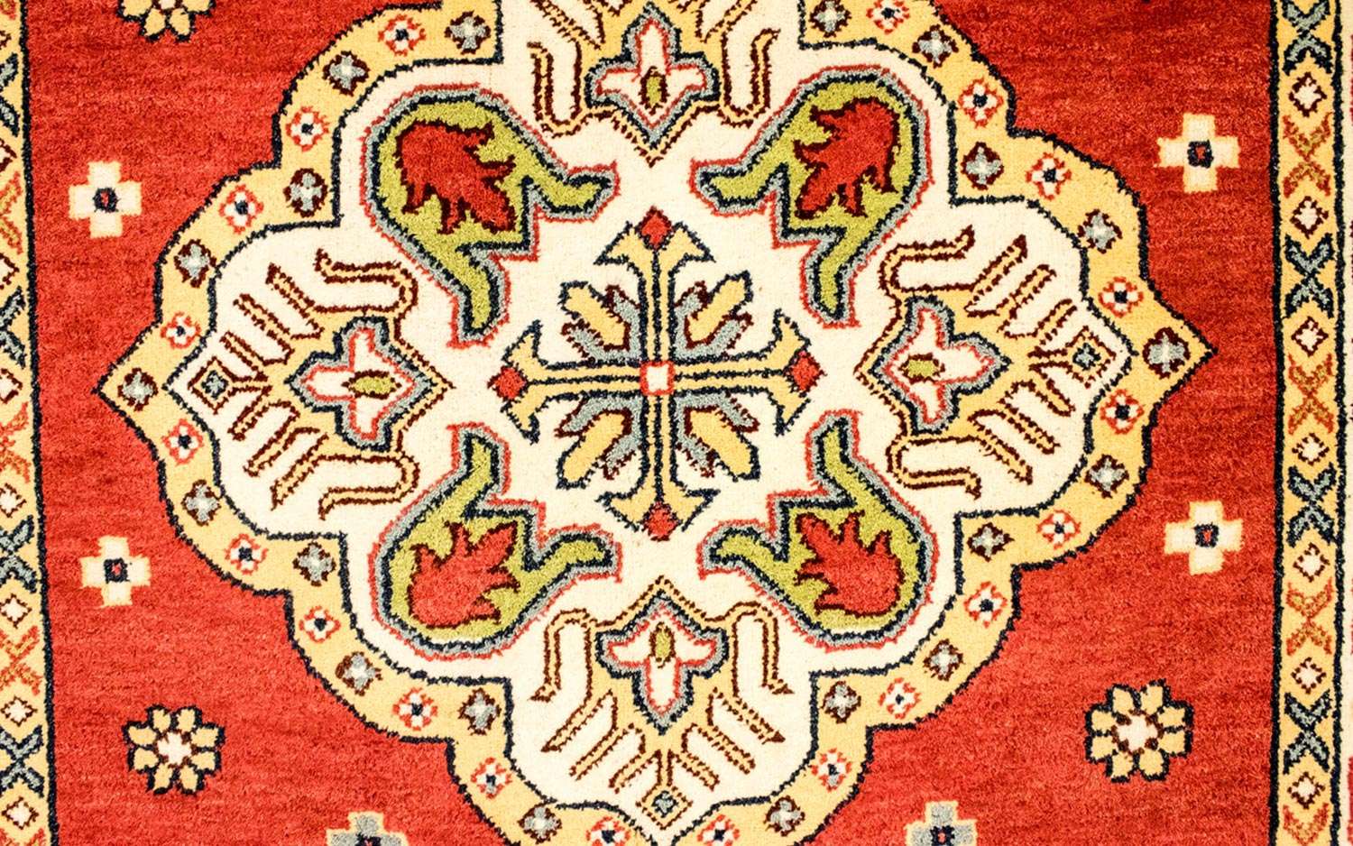 Tapete Oriental - 301 x 198 cm - vermelho