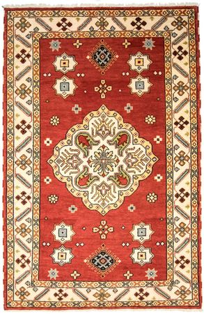 Alfombra oriental - 301 x 198 cm - rojo