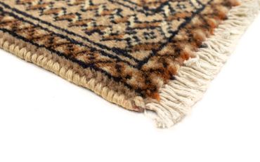 Runner Turkaman Rug - 100 x 50 cm - beige