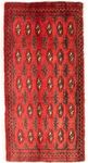 Tapis de couloir Tapis Turkaman - 100 x 50 cm - rouge