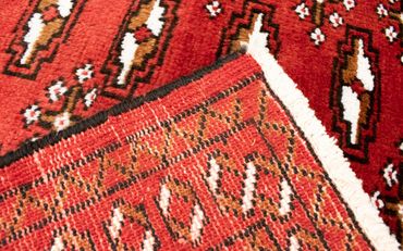 Tapis de couloir Tapis Turkaman - 100 x 50 cm - rouge