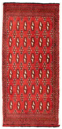 Tapis de couloir Tapis Turkaman - 100 x 50 cm - rouge