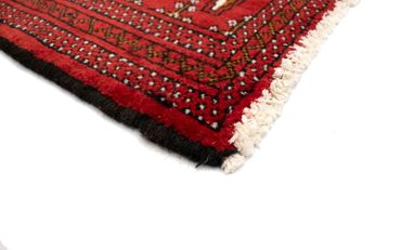 Runner Turkaman Rug - 100 x 50 cm - red