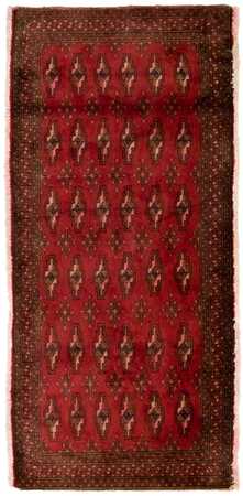 Turkaman Rug - 130 x 60 cm - red