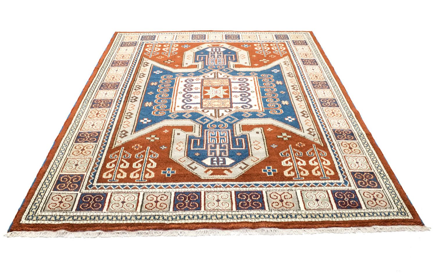 Tapis oriental - 298 x 248 cm - rouille