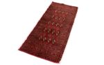 Turkaman Rug - 130 x 60 cm - red