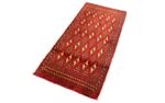 Turkaman Rug - 130 x 60 cm - red