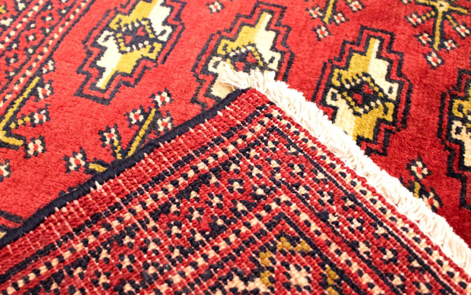 Tappeto Turkaman - 130 x 60 cm - rosso
