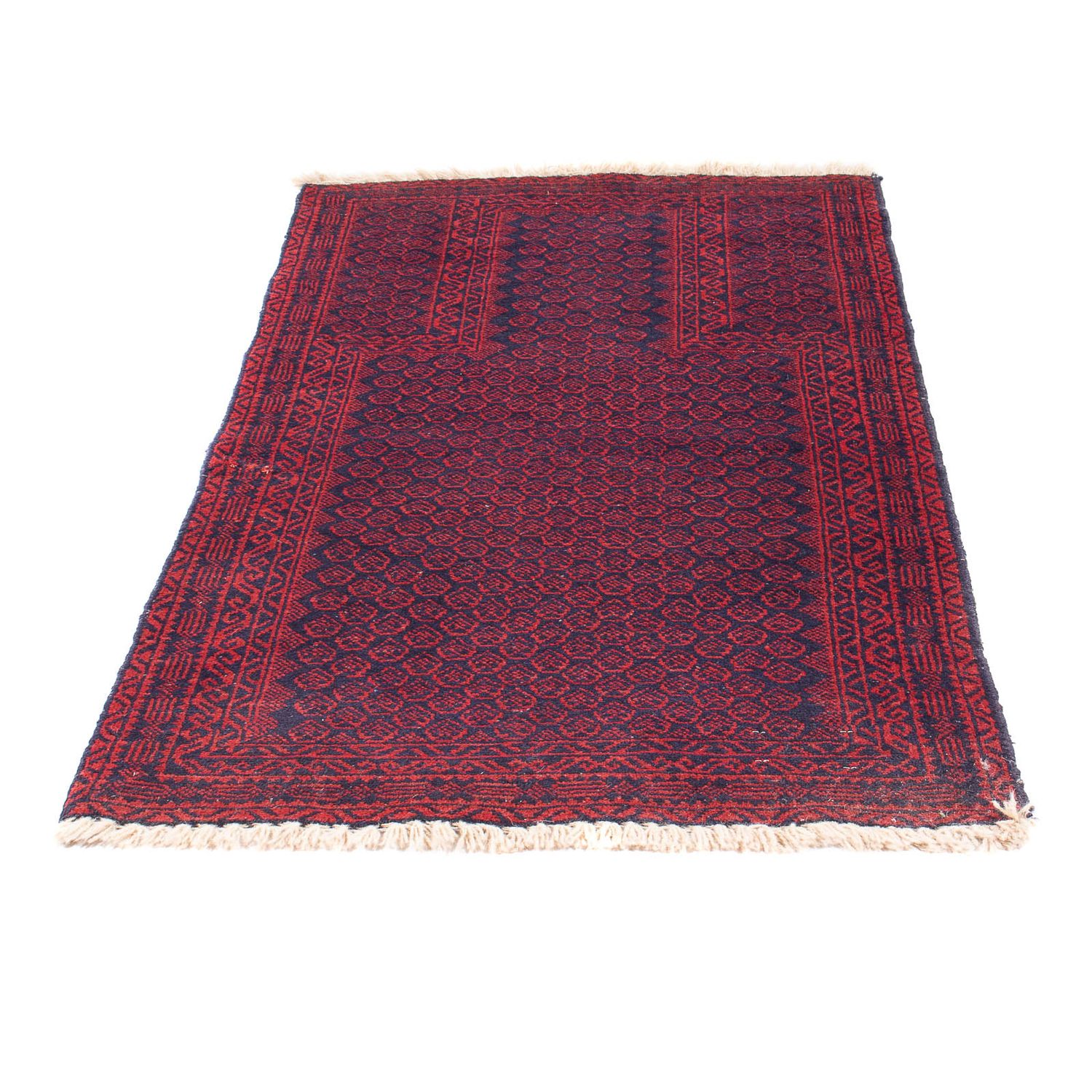 Tapete Baluch - Rug de Oração - 140 x 76 cm - azul