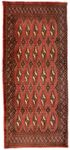 Turkaman Rug - 130 x 60 cm - light red