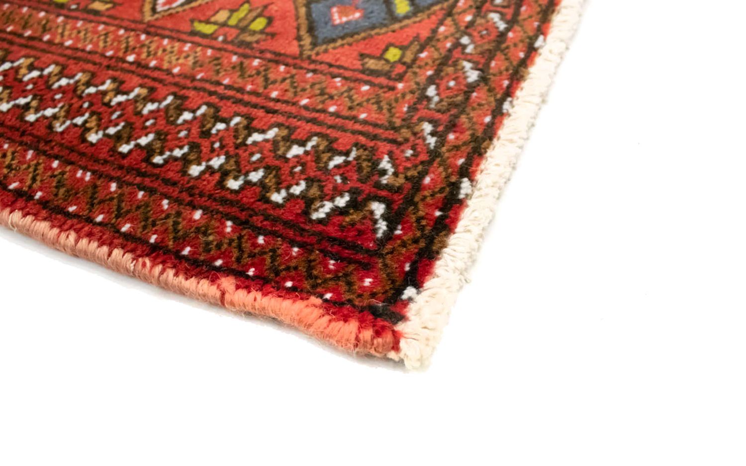 Tapis Turkaman - 130 x 60 cm - orange