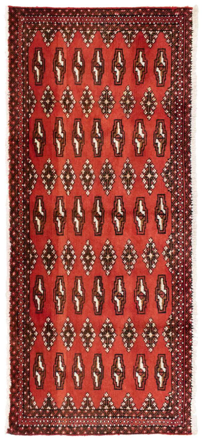 Turkaman Rug - 130 x 60 cm - red