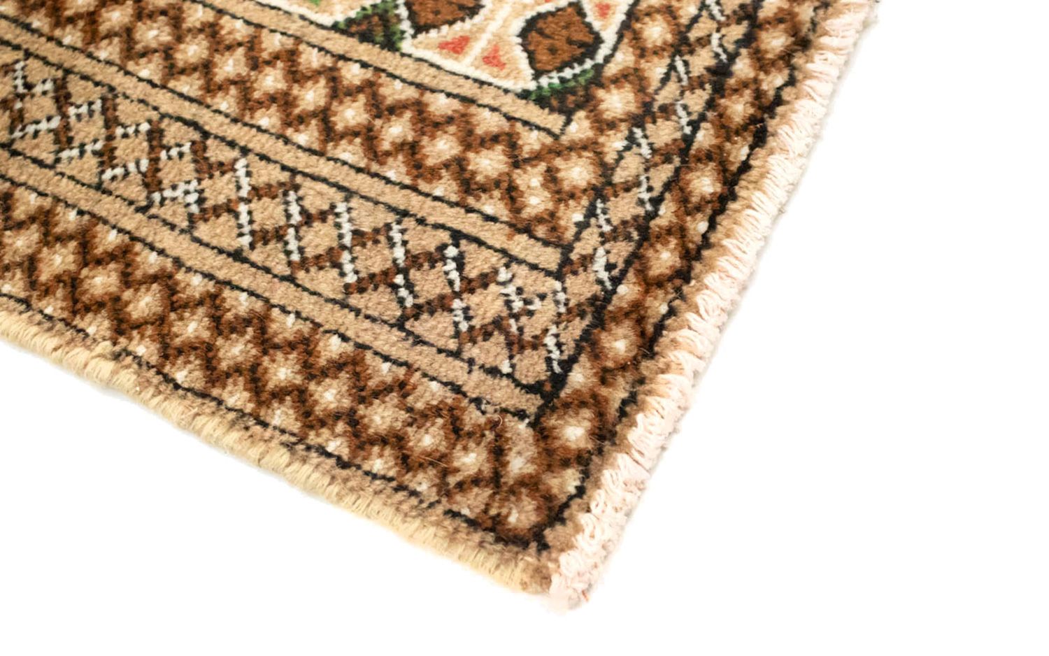 Tapis Turkaman - 130 x 60 cm - beige