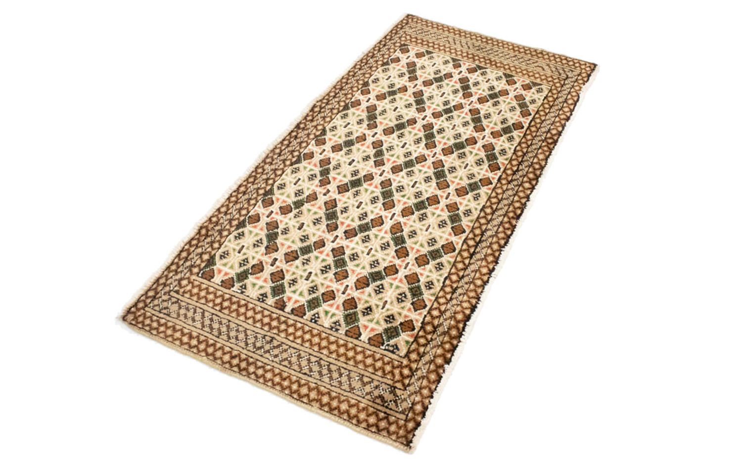 Turkaman Rug - 130 x 60 cm - beige