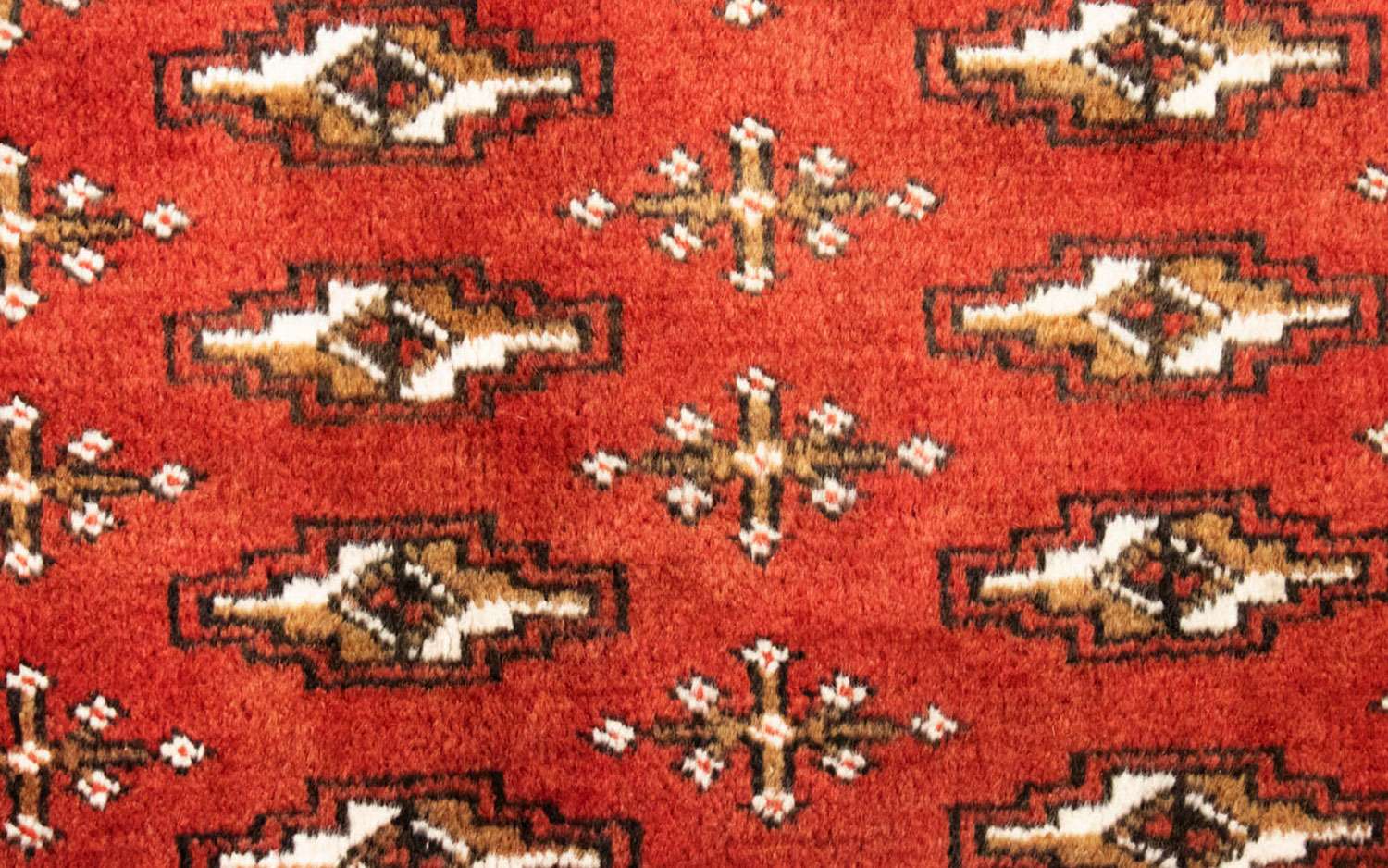 Turkaman tapijt - 130 x 60 cm - roest