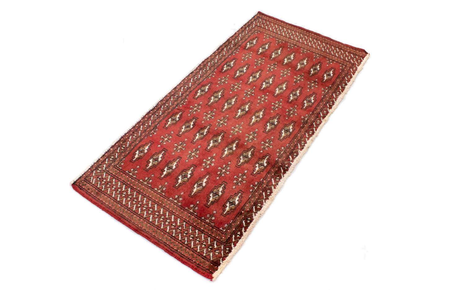 Turkaman tapijt - 130 x 60 cm - roest