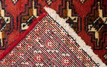 Turkaman Rug - 130 x 60 cm - red