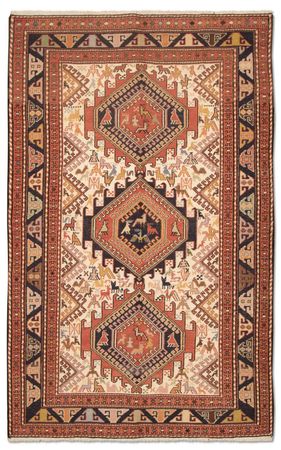 Alfombra Kelim - Oriental - 194 x 122 cm - marrón