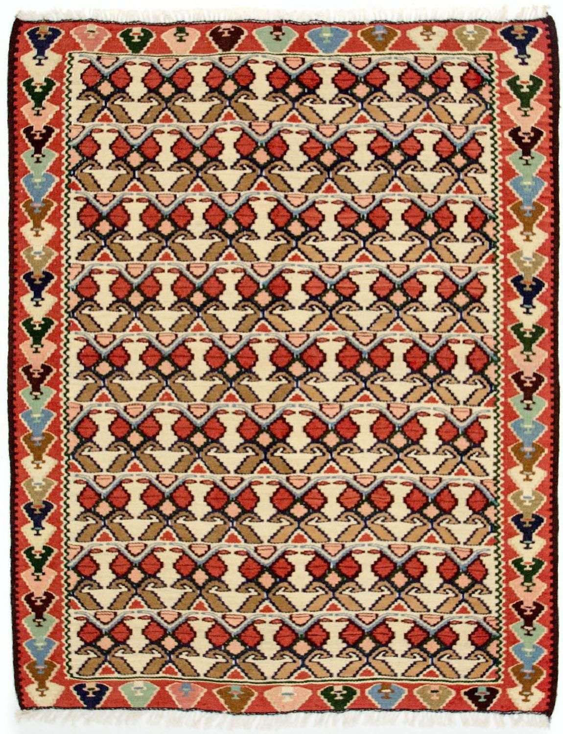 Tapis Kelim - Oriental - 143 x 105 cm - multicolore