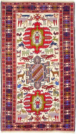 Kelim Rug - Oriental - 212 x 118 cm - beige