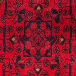 Afghan Rug - Kunduz - 189 x 116 cm - red