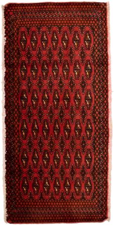 Tapis Turkaman - 130 x 60 cm - rouge