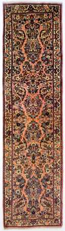 Runner Perser Rug - Classic - 288 x 78 cm - rose