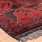 Afgański dywan - Kunduz - 138 x 96 cm - czerwony