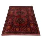 Afghaans tapijt - Kunduz - 138 x 96 cm - rood