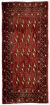 Turkaman tapijt - 130 x 60 cm - rood