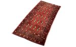 Turkaman Rug - 130 x 60 cm - red