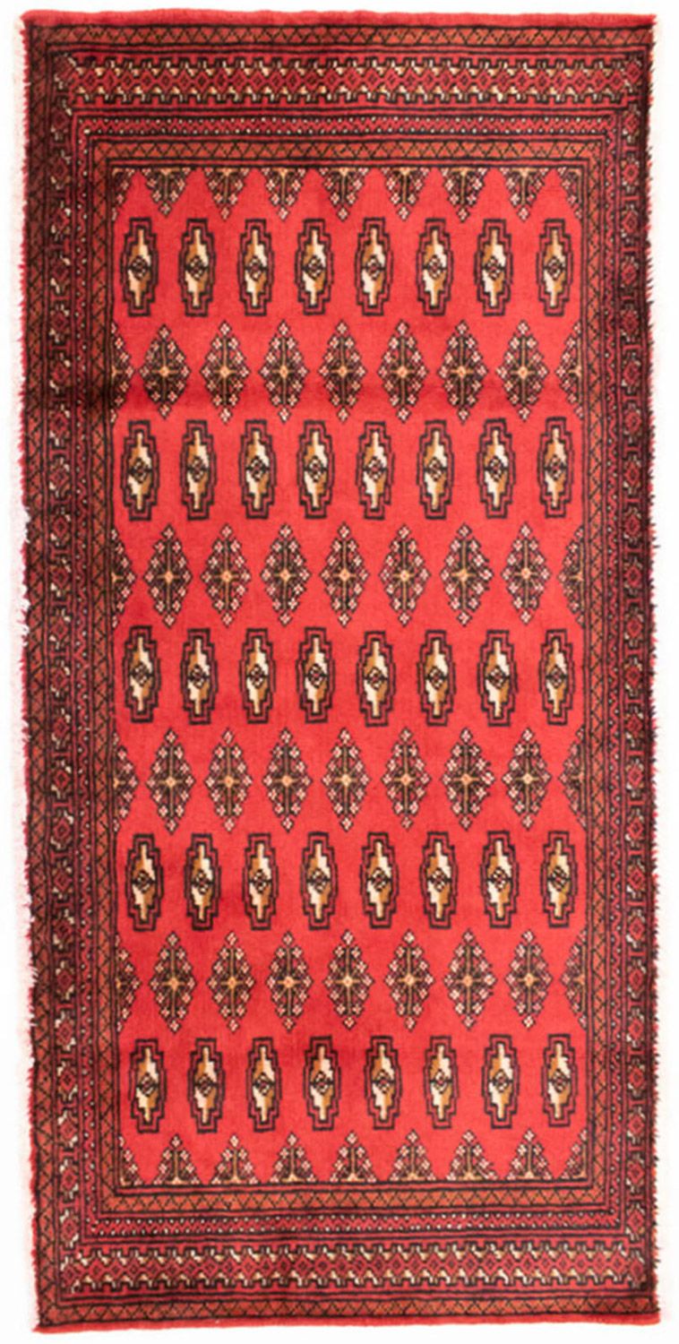 Tappeto Turkaman - 130 x 60 cm - rosso