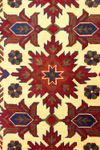 Tappeto corsia Tappeto afgano - Hatschlu - 304 x 80 cm - rosso