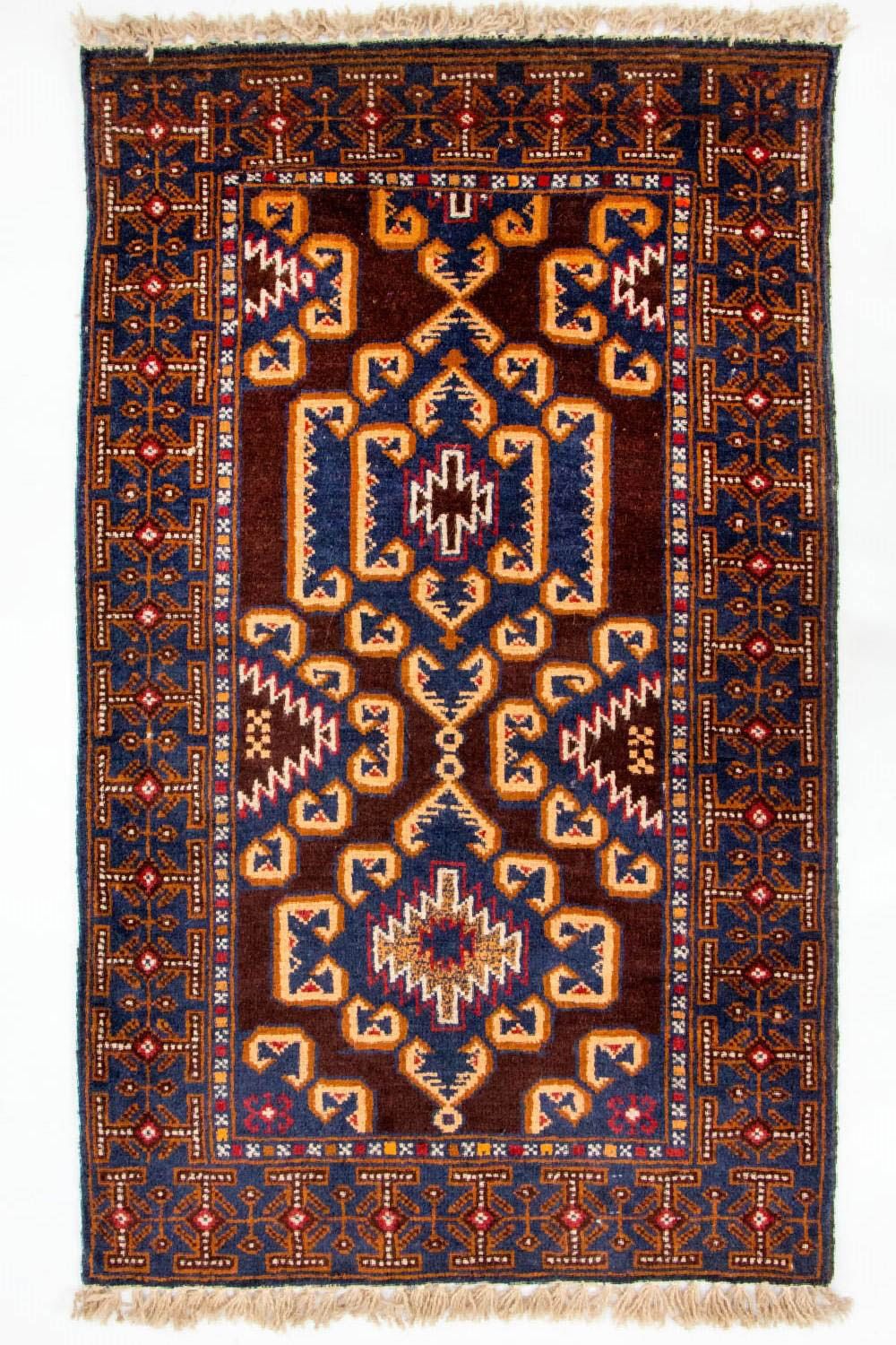 Belutsch Rug - 138 x 83 cm - brown