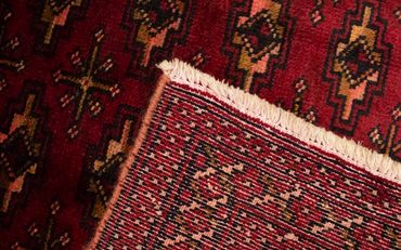 Tapis Turkaman - 130 x 60 cm - rouge