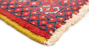 Turkaman tapijt - 130 x 60 cm - rood