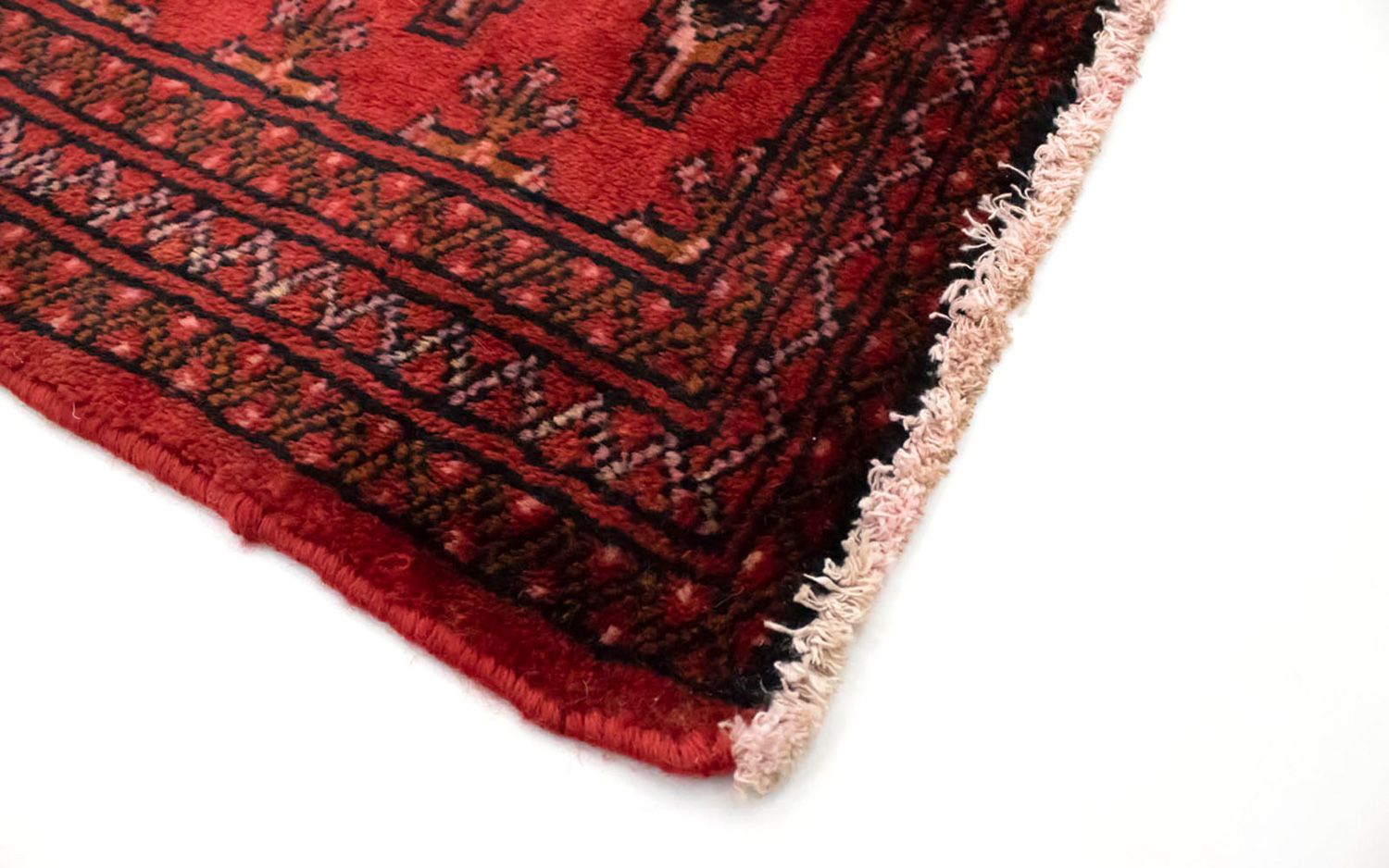 Turkaman tapijt - 130 x 60 cm - rood