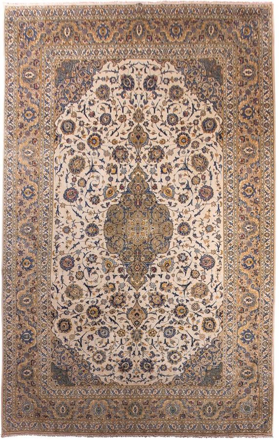 Tappeto Persero - Keshan - 415 x 295 cm - beige