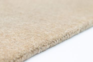 Alfombra de lana - 157 x 90 cm - beige