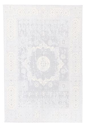 Tapis design - 240 x 140 cm - argent