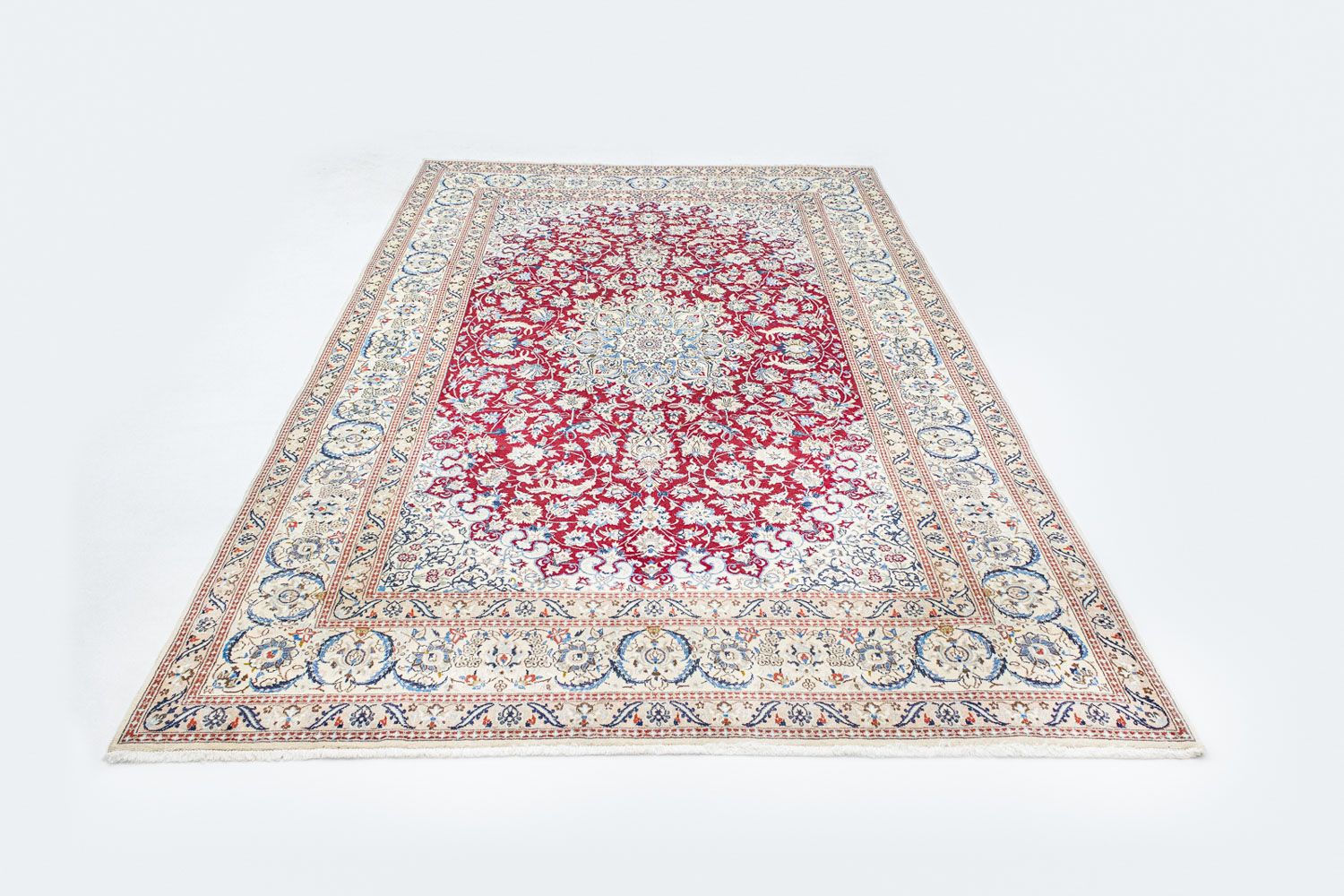 Perser Rug - Nain - Royal - 337 x 199 cm - red