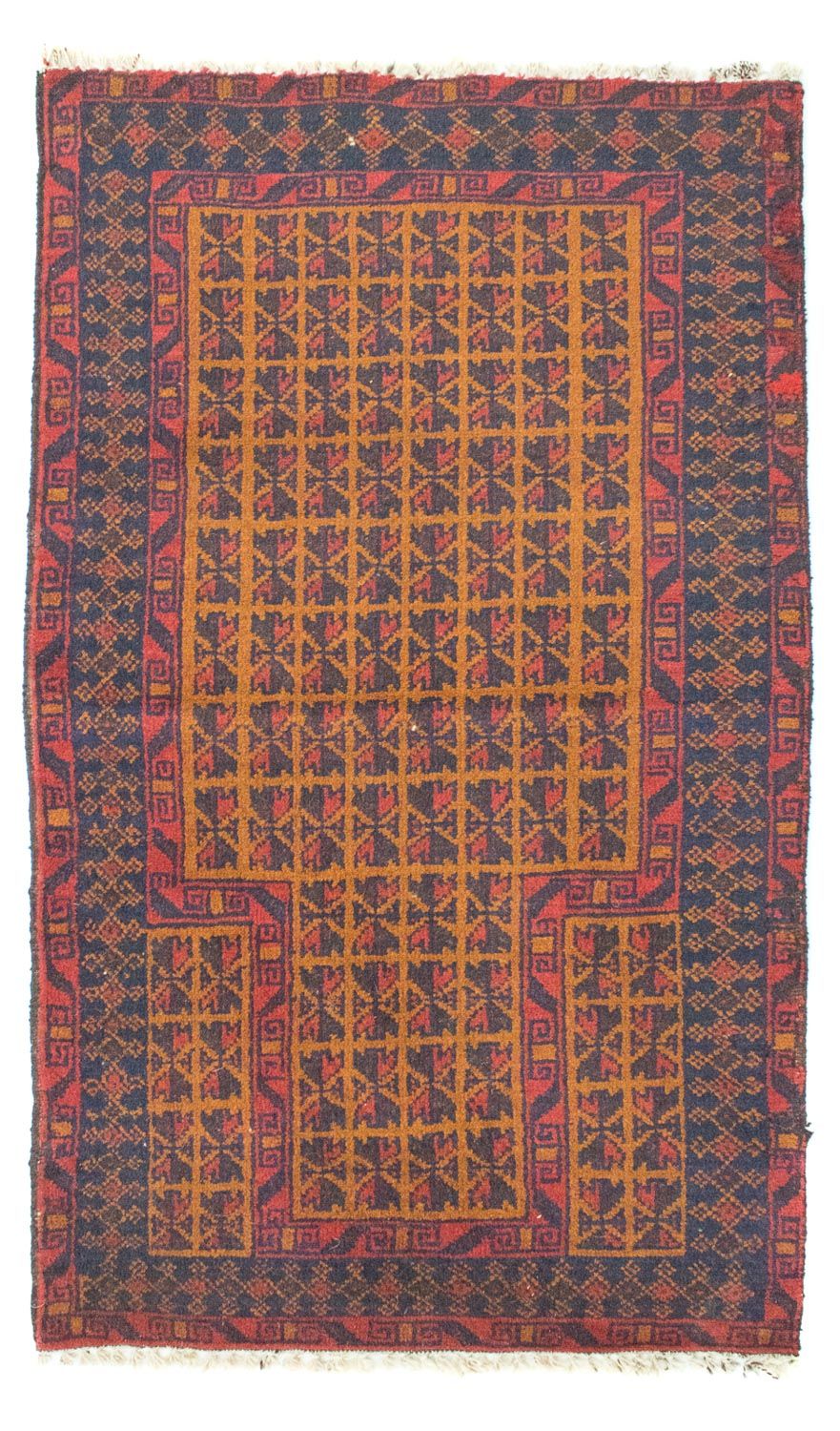 Baluch tapijt - 131 x 75 cm - bruin