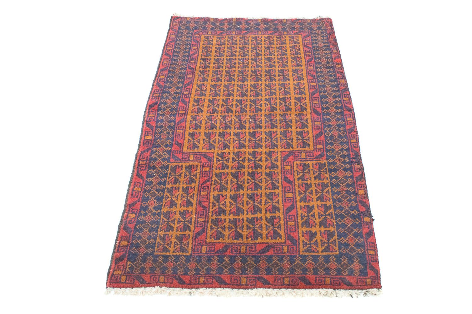 Tapis Belutsch - 131 x 75 cm - marron