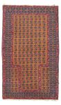 Tapis Belutsch - 131 x 75 cm - marron